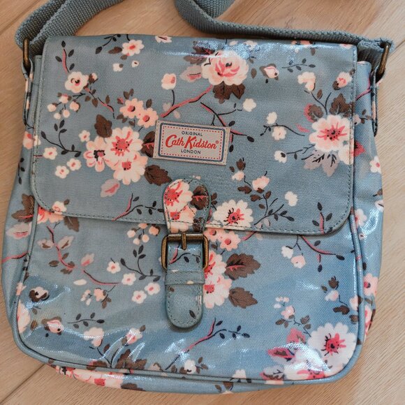 Cath Kidston Floral Blue Crossbody Bag - Picture 2 of 4